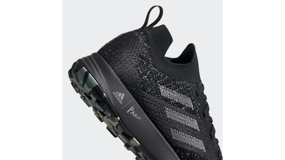 Adidas Terrex Two Parley Trailrunning Shoes - Men's, Black/Grey Two/Linen Green, 11.5 US, EF4814-11.5