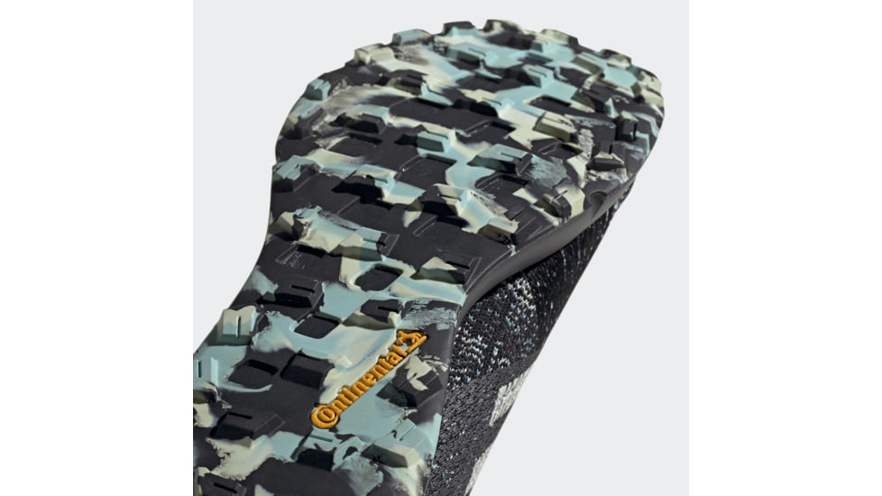 Adidas Terrex Two Parley - Womens, Black/Linen Green/Carbon, 6.5, EF4813-6.5