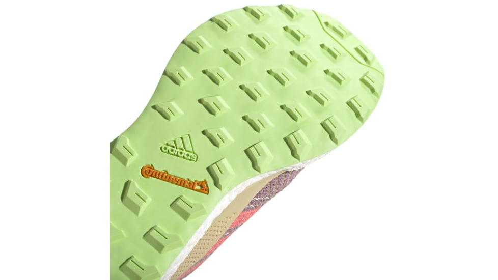 Adidas Terrex Two Ultra Primeblue Trail Running Shoes - Womens, Magic Mauve/Acid Red/Pulse Lime, 8.5, H03210-8.5
