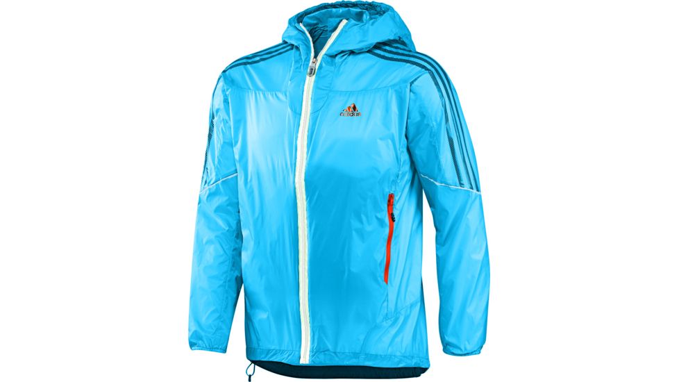 Adidas Terrex Wind Jacket - Men's-Turquoise-Small