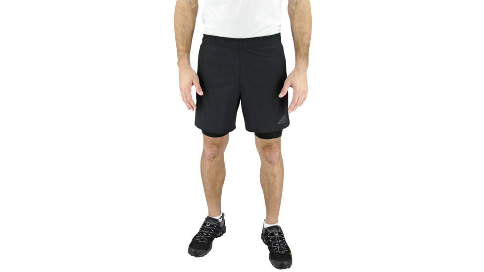 Adidas Terrex TI Double Short - Men's -Black/Black-Small
