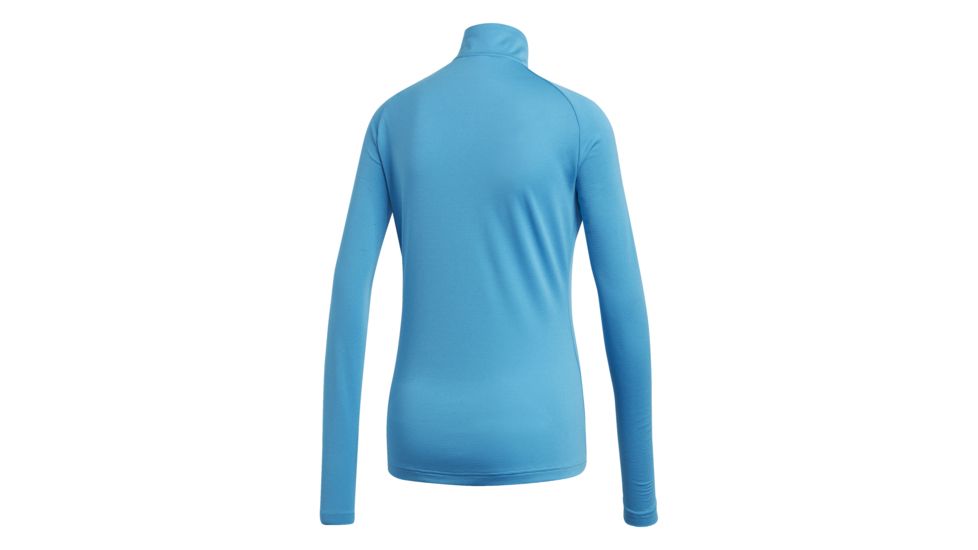Adidas Terrex Tracerocker 1/2 Zip Jacket - Women's, Shock Cyan, DT4190-DEMO