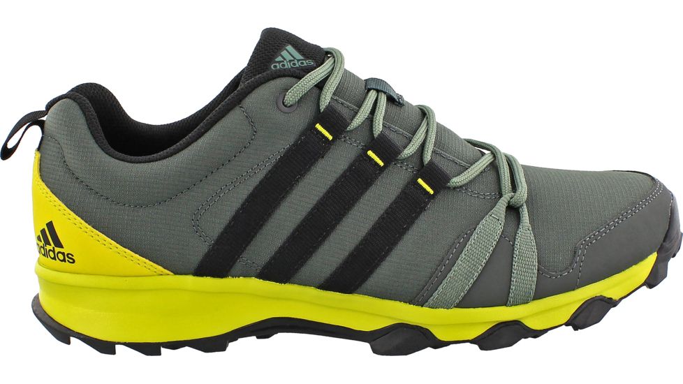 Adidas Terrex Tracerocker Trail Running Shoe - Men's-Utility Ivy/Black/Unity Lime-Medium-9