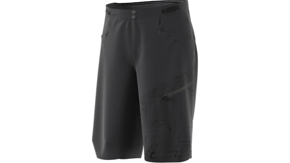 Adidas Terrex Trailx Bermuda - Men's, Carbon, CG2470-DEMO