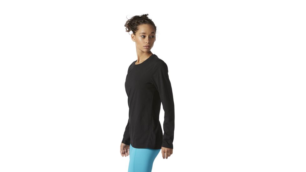 Adidas Terrex Ultimate Women's Long Sleeve Tee, Black/Black, Large, BP5212-L