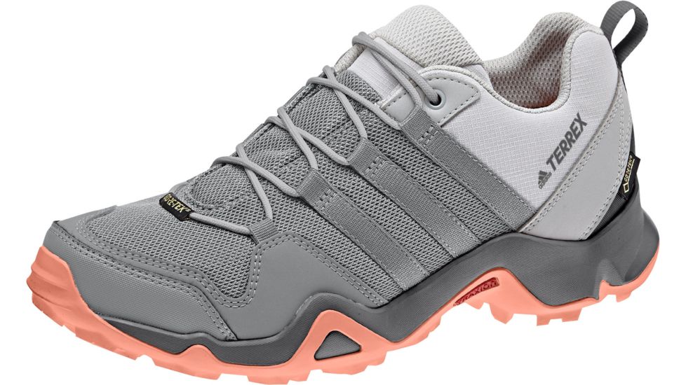 Adidas Terrex Women's Terrex AX2R GTX Hiking Shoes, Grey Three/Grey Three/Chalk Coral, 5 US, CM7854-5