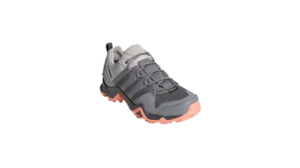 Adidas Terrex Women's Terrex AX2R GTX Hiking Shoes, Grey Three/Grey Three/Chalk Coral, 5 US, CM7854-5