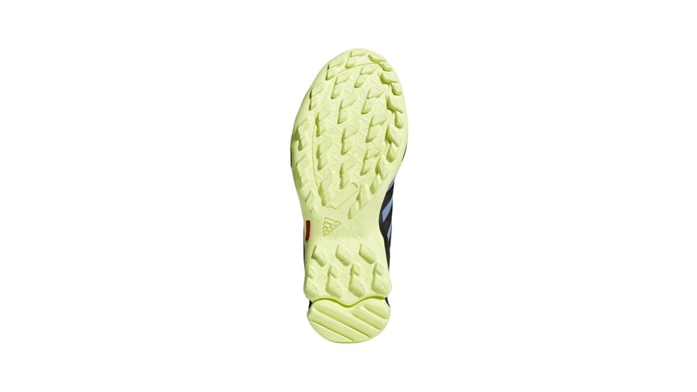 Adidas Terrex Women's Terrex AX2R Hiking Shoes, Raw Grey/Black/Semi Frozen Yellow, 5 US, CM7721-5