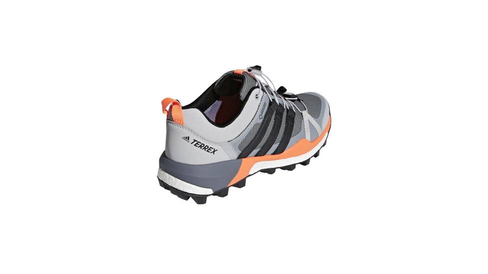 Adidas Terrex Women's Terrex Skychaser GTX Trailrunning Shoes, Grey Two/Black/Hi-Res Orange, 5 US, CQ1745-5
