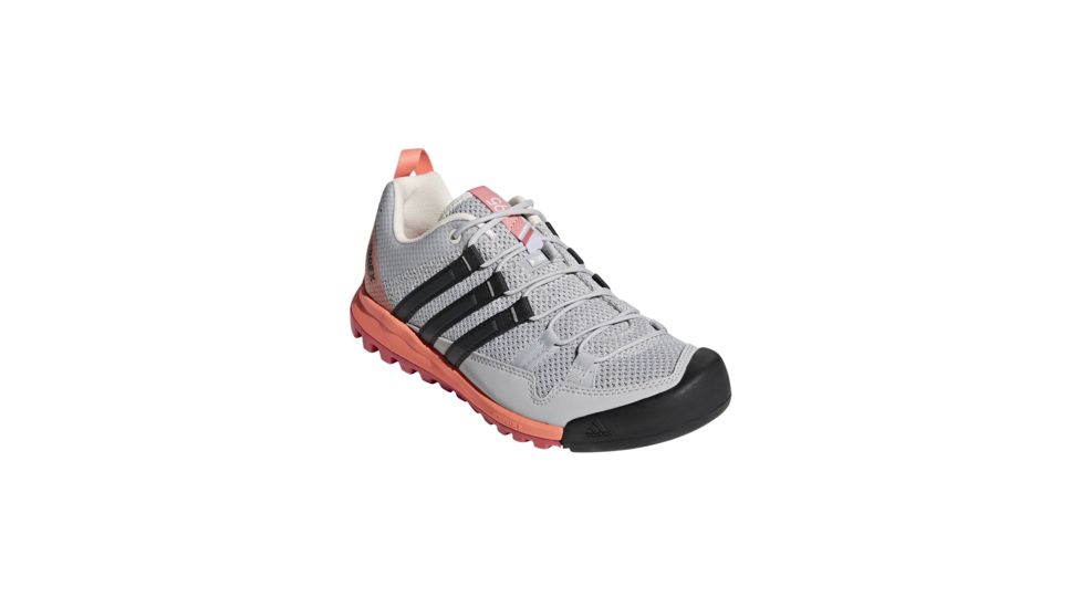 Adidas Terrex Women's Terrex Solo Hiking Shoes, Grey Two/Carbon/Chalk Coral, 10 US, CM7656-10