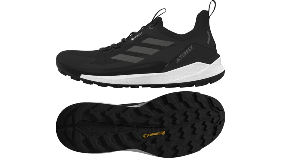 Adidas Terrex 2.0 Free Hiker Low GORE-TEX Hiking Shoes - Mens, Core Black/Grey Four/Ftwr White, 11.5 US, IG3201-11.5