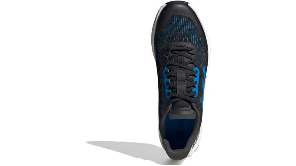 Adidas Terrex Agravic Flow 2 Trail Running Shoes - Mens, Core Black/Blue Rush/Turbo, 10.5, GZ8888-10-5