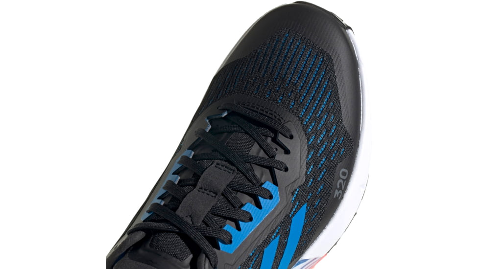 Adidas Terrex Agravic Flow 2 Trail Running Shoes - Mens, Core Black/Blue Rush/Turbo, 10.5, GZ8888-10-5