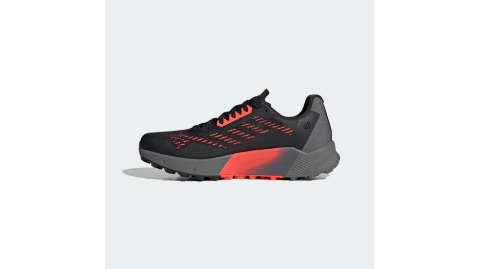 Adidas Terrex Agravic Flow Trail Running Shoes 2.0 - Mens, Black/Grey Four/ White, 12US, HR1114-12