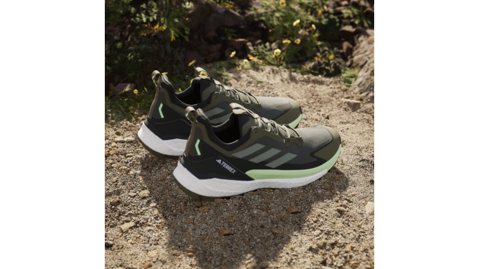 Adidas Terrex Free Hiker 2 Shoes - Mens, Olistr/Silgrn/Cblack, 11.5 US, IE5109-11.5