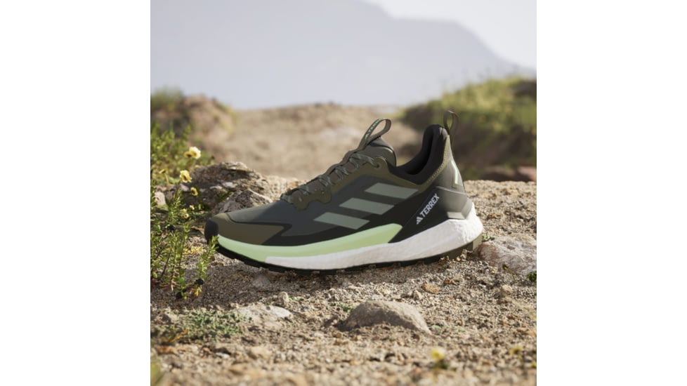 Adidas Terrex Free Hiker 2 Shoes - Mens, Olistr/Silgrn/Cblack, 11.5 US, IE5109-11.5