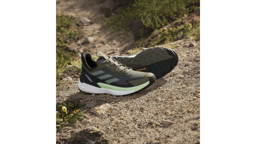 Adidas Terrex Free Hiker 2 Shoes - Mens, Olistr/Silgrn/Cblack, 11.5 US, IE5109-11.5