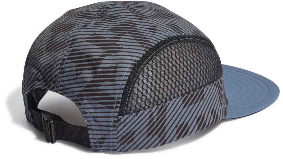 Adidas Terrex Heat Rdy 5 Panel Graphic Cap, Wonder Steel/Black, One Size, HY4322-OSFM