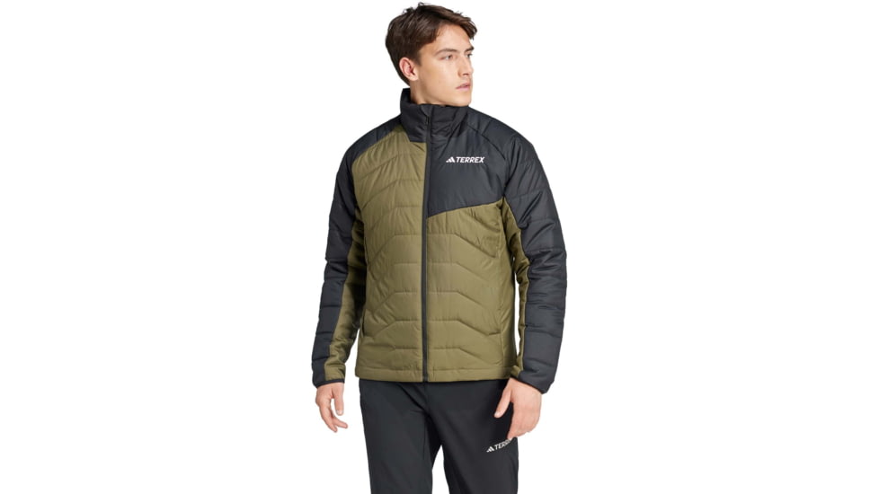 Adidas Terrex IM8205 MT INS JKT, Mens, BLACK/OLISTR, M, IM8205-M