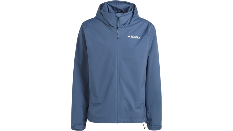 Adidas Terrex Multi Rain Rdy Two-Layer Rain Jacket - Mens, Wonder Steel, Small, IA1823-S