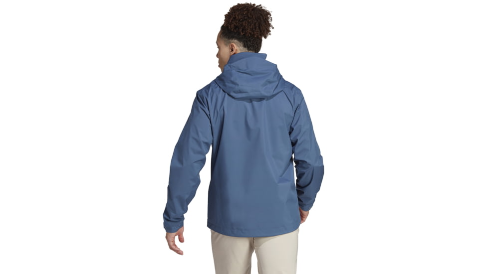 Adidas Terrex Multi Rain Rdy Two-Layer Rain Jacket - Mens, Wonder Steel, Small, IA1823-S