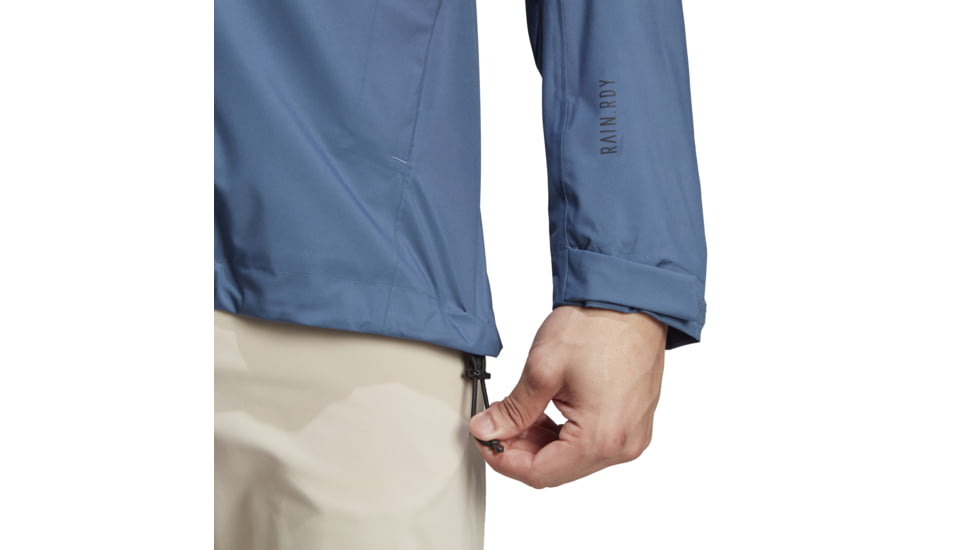 Adidas Terrex Multi Rain Rdy Two-Layer Rain Jacket - Mens, Wonder Steel, Small, IA1823-S
