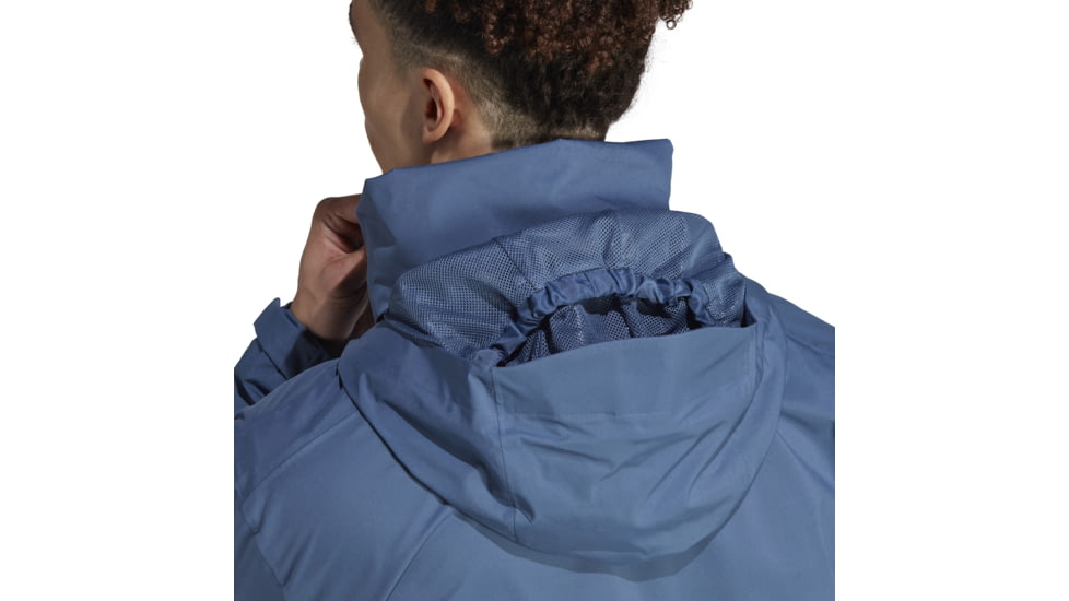 Adidas Terrex Multi Rain Rdy Two-Layer Rain Jacket - Mens, Wonder Steel, Small, IA1823-S