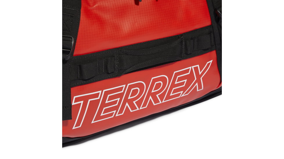Adidas Terrex Rain Rdy Expedition Duffel Bag, Semi Impact Orange, Medium, IC5648-NS