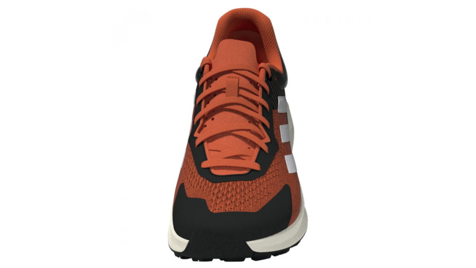 Adidas Terrex Soulstride Flow Trail Running Shoes - Mens, Black/Crystal White/Impact Orange, 10US, HP5564-10