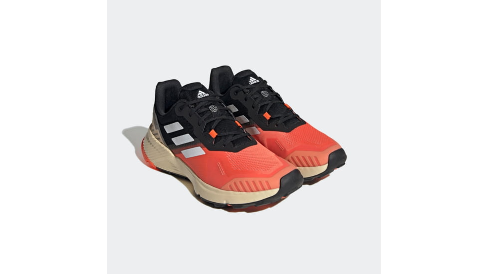 Adidas Terrex Soulstride Trail Running Shoes - Mens, Impact Orange/ White/ Black, 9,5US, HR1179-9-5