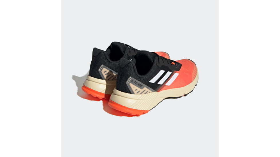 Adidas Terrex Soulstride Trail Running Shoes - Mens, Impact Orange/ White/ Black, 9,5US, HR1179-9-5