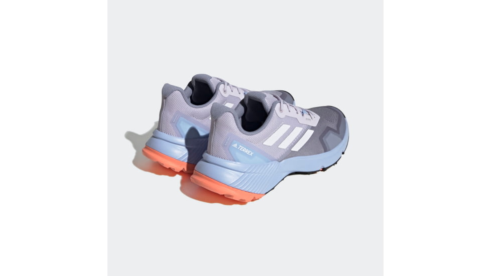 Adidas Terrex Soulstride Trail Running Shoes - Womens, Silver Violet/Crystal White/Coral Fusion, 7US, HR1190-7