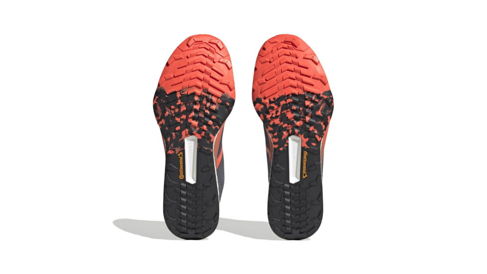 Adidas Terrex Speed Ultra Trail Running Shoes - Mens, Black/Matte Silver/Solar Red, 13US, HR1119-13