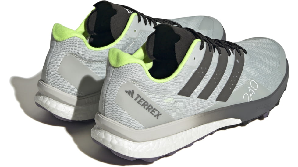 Adidas Terrex Speed Ultra Trail Running Shoes - Mens, Wonder Silver/Grey Four/Lucid Lemon, 9 US, IG9943-9