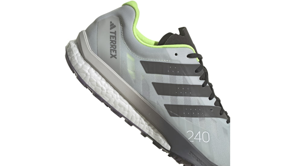 Adidas Terrex Speed Ultra Trail Running Shoes - Mens, Wonder Silver/Grey Four/Lucid Lemon, 9 US, IG9943-9