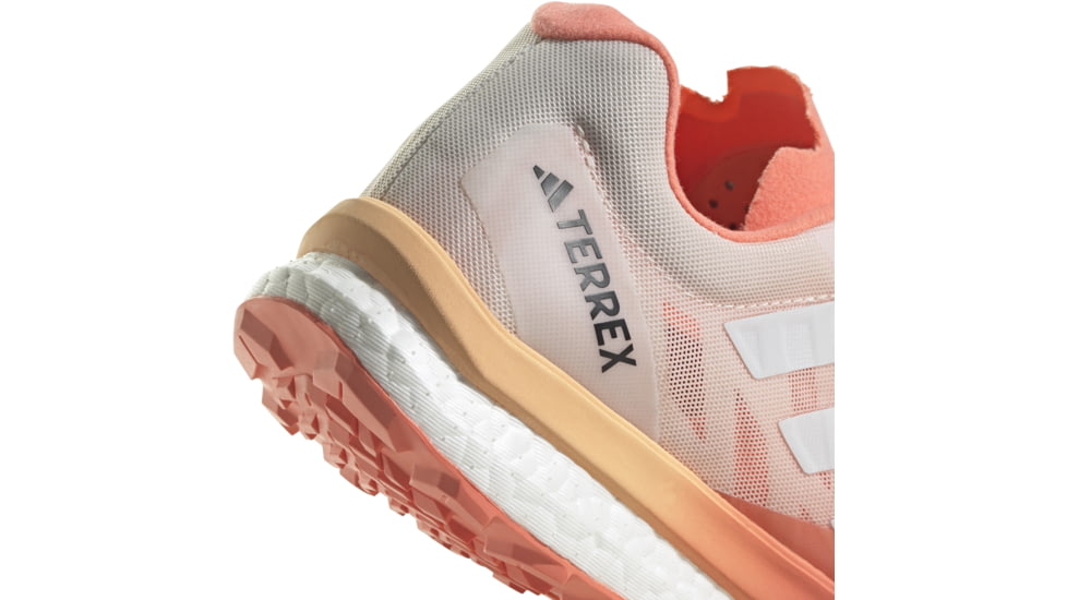 Adidas Terrex Speed Ultra Trail Running Shoes - Womens, Coral Fusion/Crystal White/Core Black, 8.5 US, HR1151-8.5