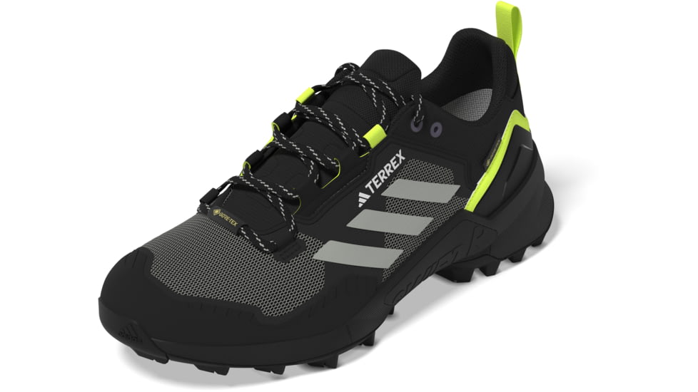 Adidas Terrex Swift R3 GORE-TEX Hiking Shoes - Mens, Wonder Silver/Wonder Silver/Lucid Lemon, 11 US, IF2408-11
