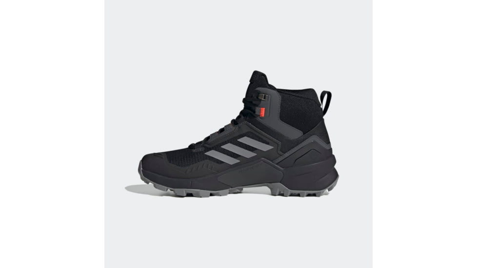 Adidas Terrex Swift R3 Mid GORE-TEX Hiking Shoes - Mens, Black/Grey Three/Solar Red, 12US, HR1308-12