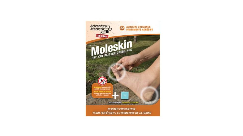 Adventure Medical Kits Moleskin, Pre-Cut And Shaped 0155-0400