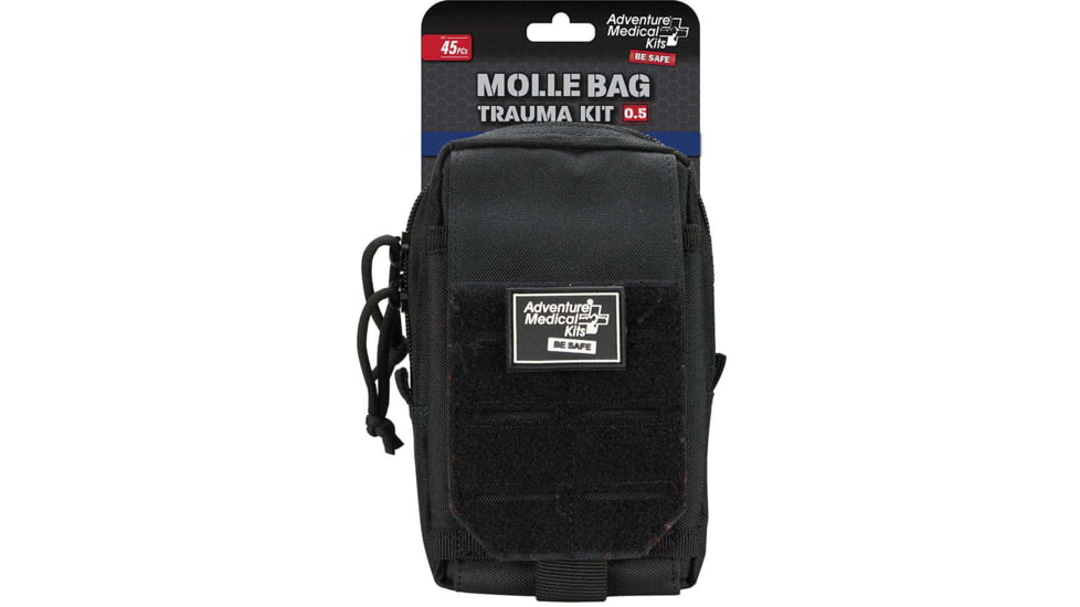 Adventure Medical Kits .5 Molle Bag Trauma Kit, Black, 2064-0301