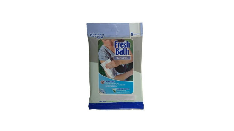 Adventure Medical Kits Fresh Bath Travel Wipes, Pkg./8 0170-0302