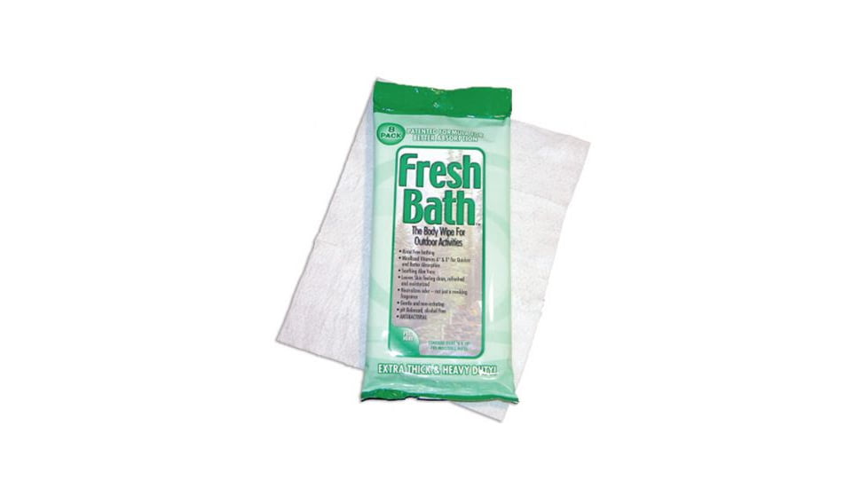 Adventure Medical Kits Fresh Bath Wipes, Pkg./8 0170-0300