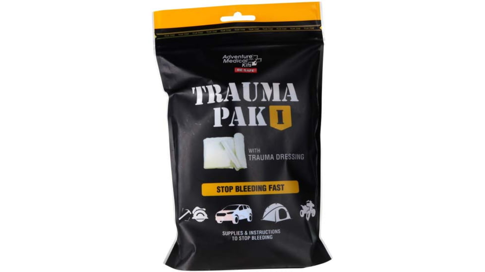 Adventure Medical Kits Trauma Pak 1, Black, 2064-0295