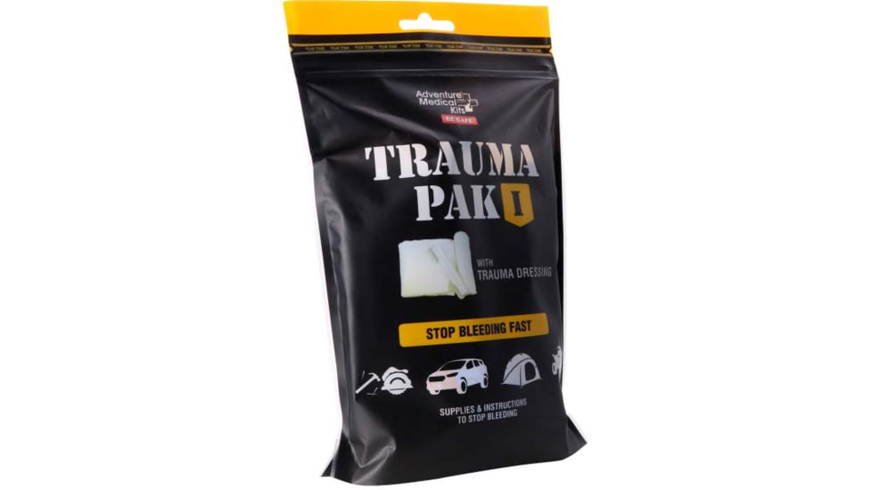 Adventure Medical Kits Trauma Pak 1, Black, 2064-0295