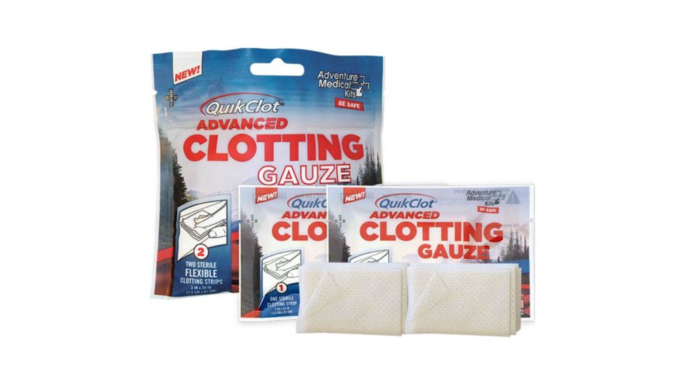 Adventure Medical Quikclot Advanced Clotting Gauze, 416635