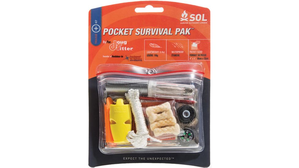 Survive Outdoors Longer Pocket Survival Pak