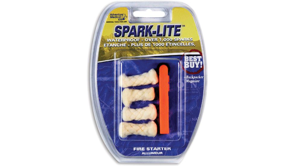 Adventure Medical Kits Spark-Lite Firestarter Kit, Waterproof, 0140-1001