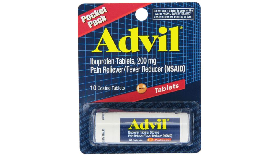 Advil Pocket Pack - 200Mg Tablets - 10 Count