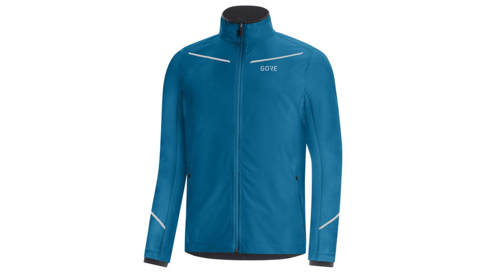 GOREWEAR Mens R3 Partial GORE-TEX INFINIUMTM Running Jacket in Sphere Blue 2XL Regular fit Windproof BDD0F4DB, 100624-AZ00-XXXL
