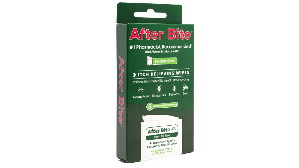 After Bite Wipes, Travel Pack, 0006-1068